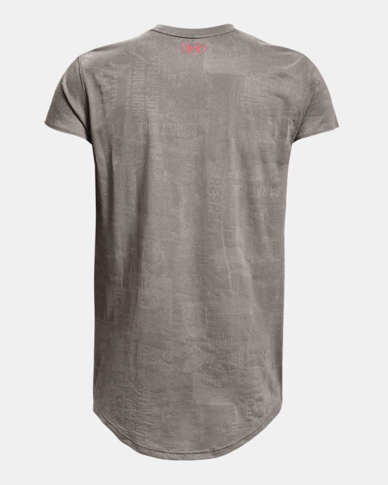 Men's Project Rock Show Your Gym Short Sleeve in Gray image number 6